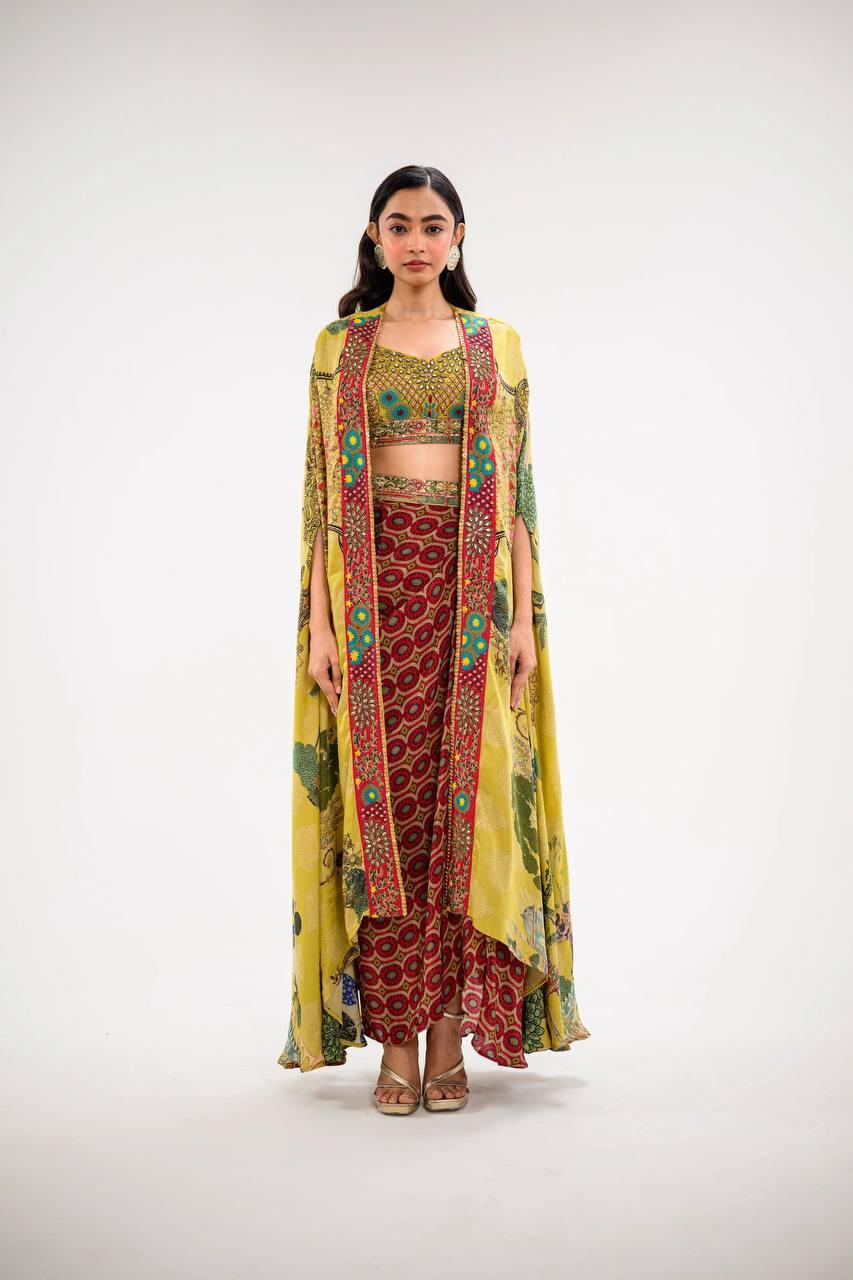 TRENDY 3-PIECE WESTERN OUTFIT β PERFECT FOR THE WEDDING SEASON