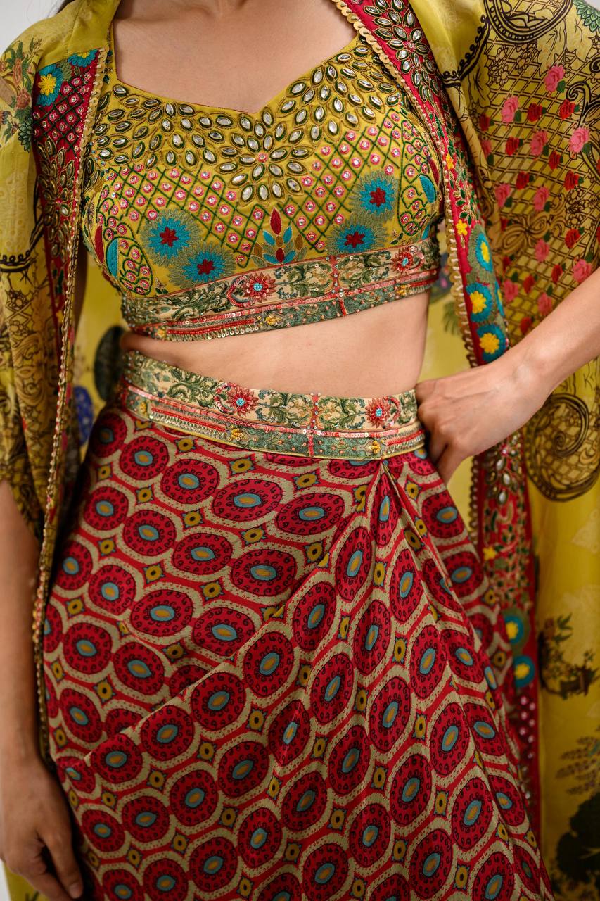 TRENDY 3-PIECE WESTERN OUTFIT β PERFECT FOR THE WEDDING SEASON