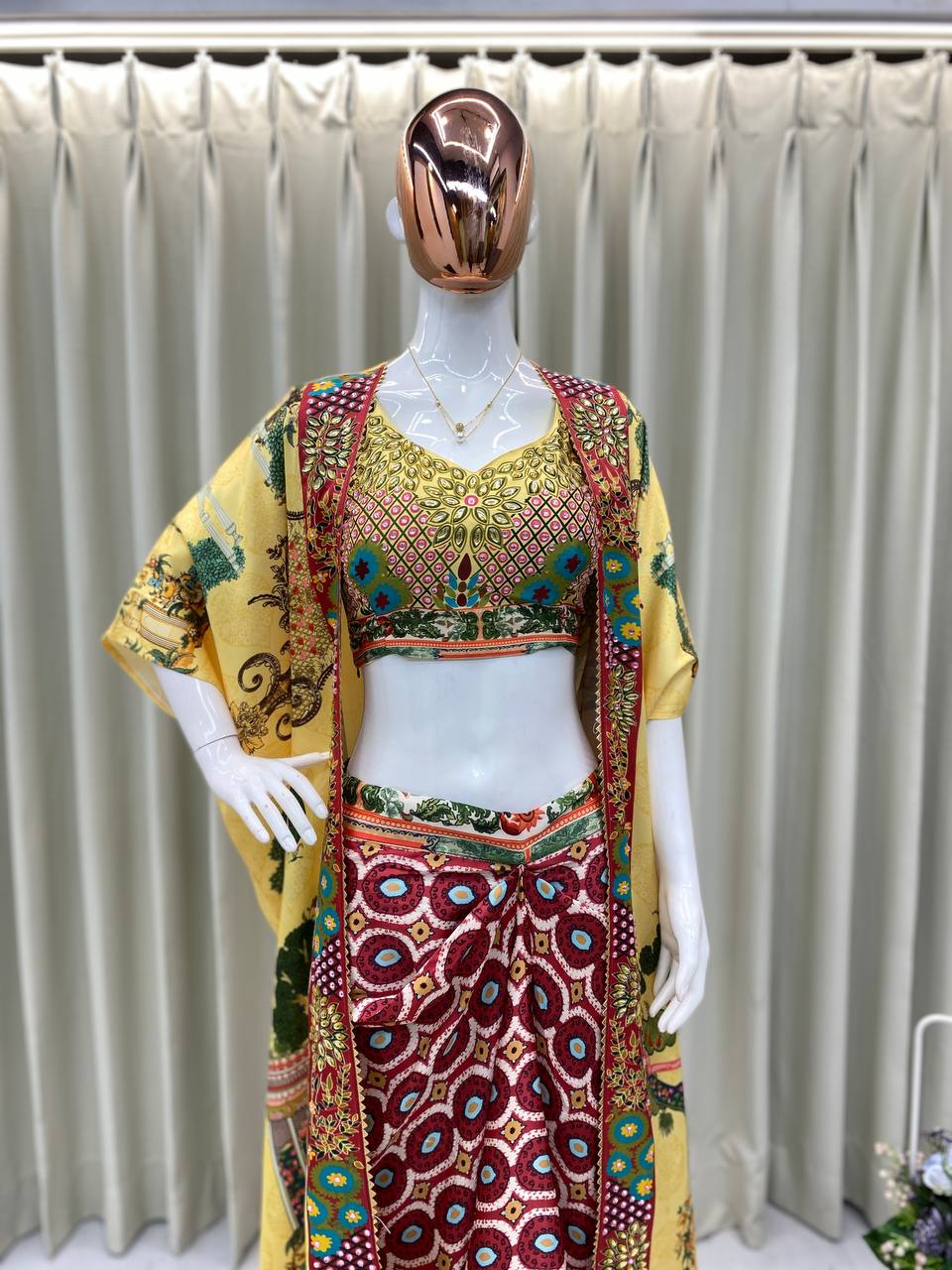 TRENDY 3-PIECE WESTERN OUTFIT β PERFECT FOR THE WEDDING SEASON
