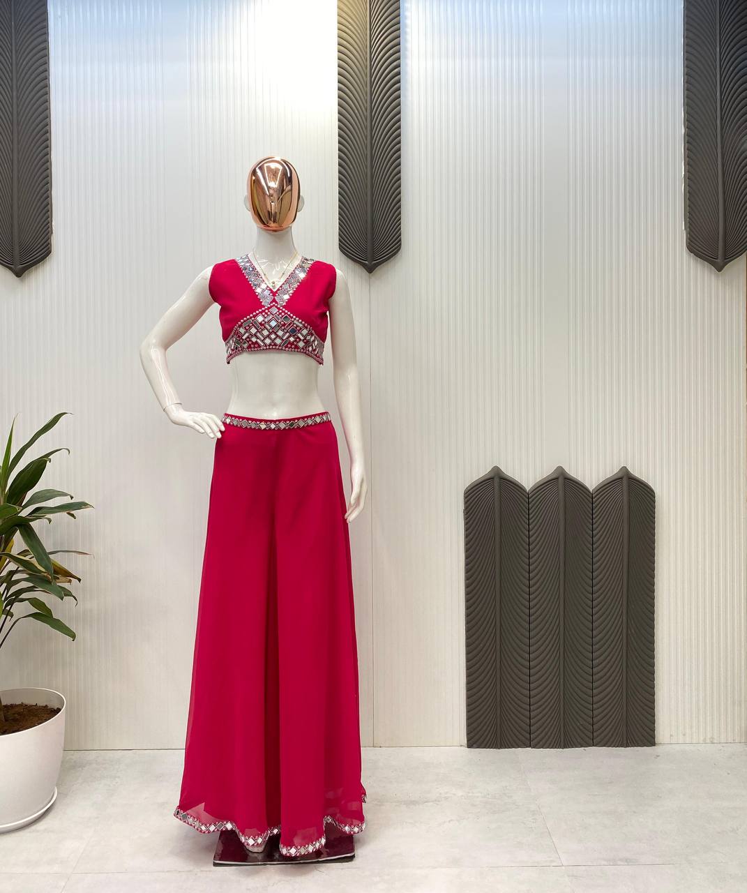 NEW THREE-PIECE WESTERN OUTFIT FOR TRENDY WEDDING SEASON