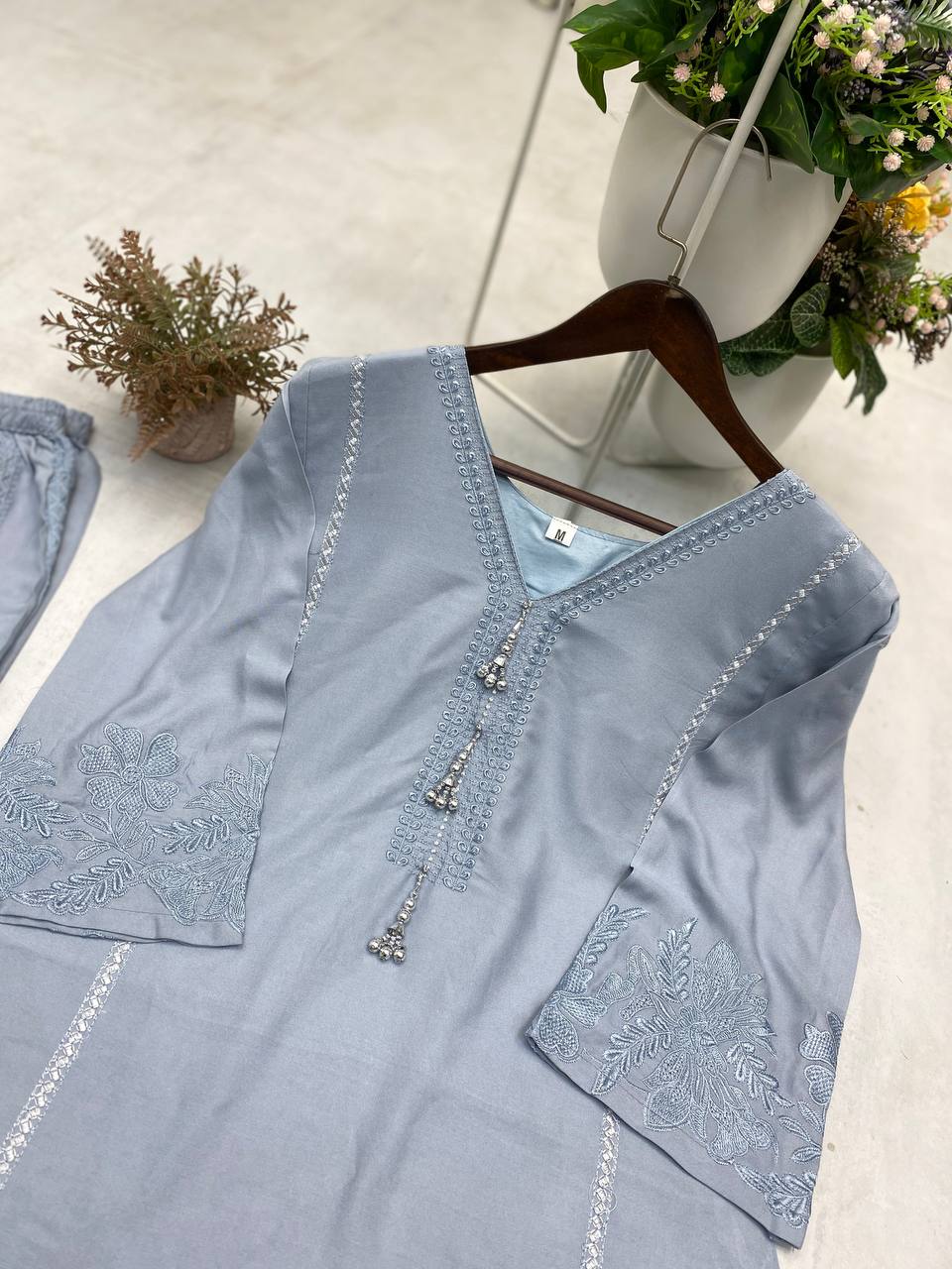 TRENDING EMBROIDERED CO-ORD SET β PERFECT FOR RUNNING WEAR & CASUAL CHIC LOOKS