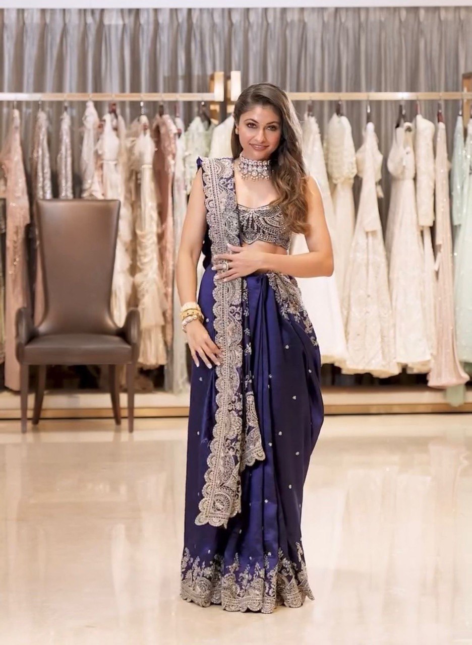 DESIGNER RANGOLI SILK SAREE WITH CODING & SEQUINS WORK