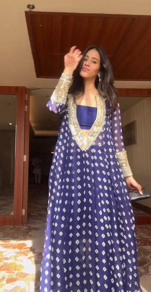 NEW TRENDY THREE-PIECE READY-TO-WEAR KURTA SET WITH TUBE BLOUSE
