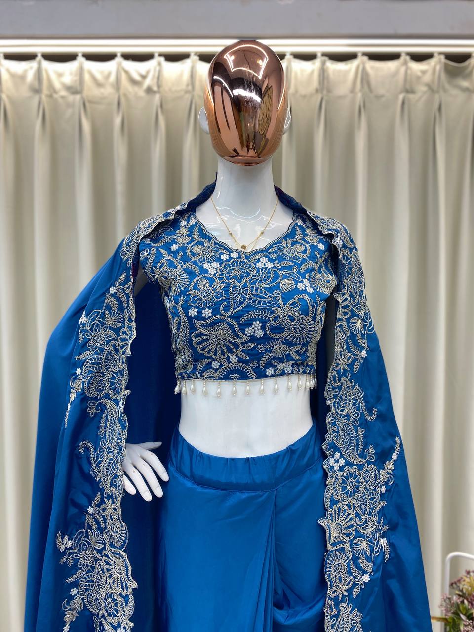 NEW ARRIVAL: TRENDY INDO-WESTERN THREE PIECE SET