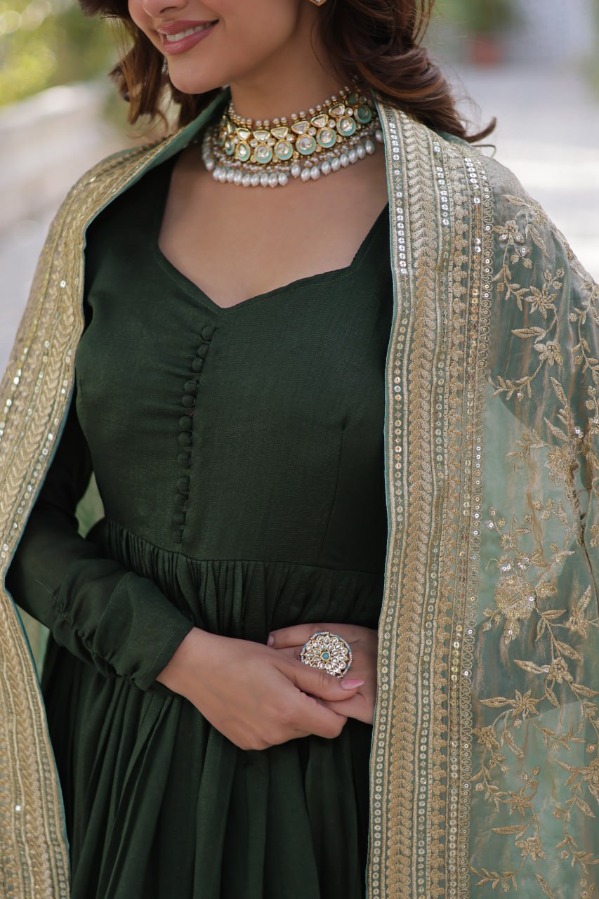GOWN WITH DUPATTA COLLECTION 2025