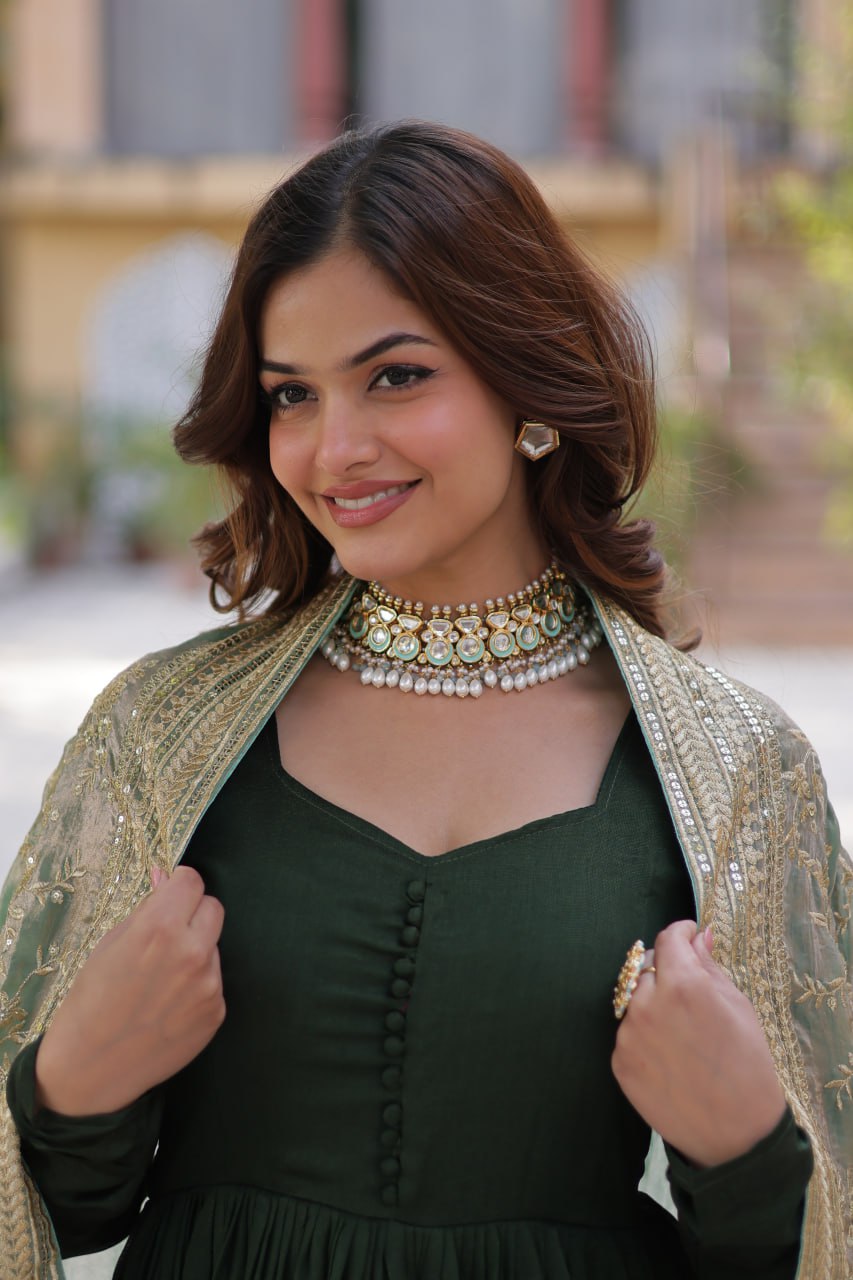 GOWN WITH DUPATTA COLLECTION 2025
