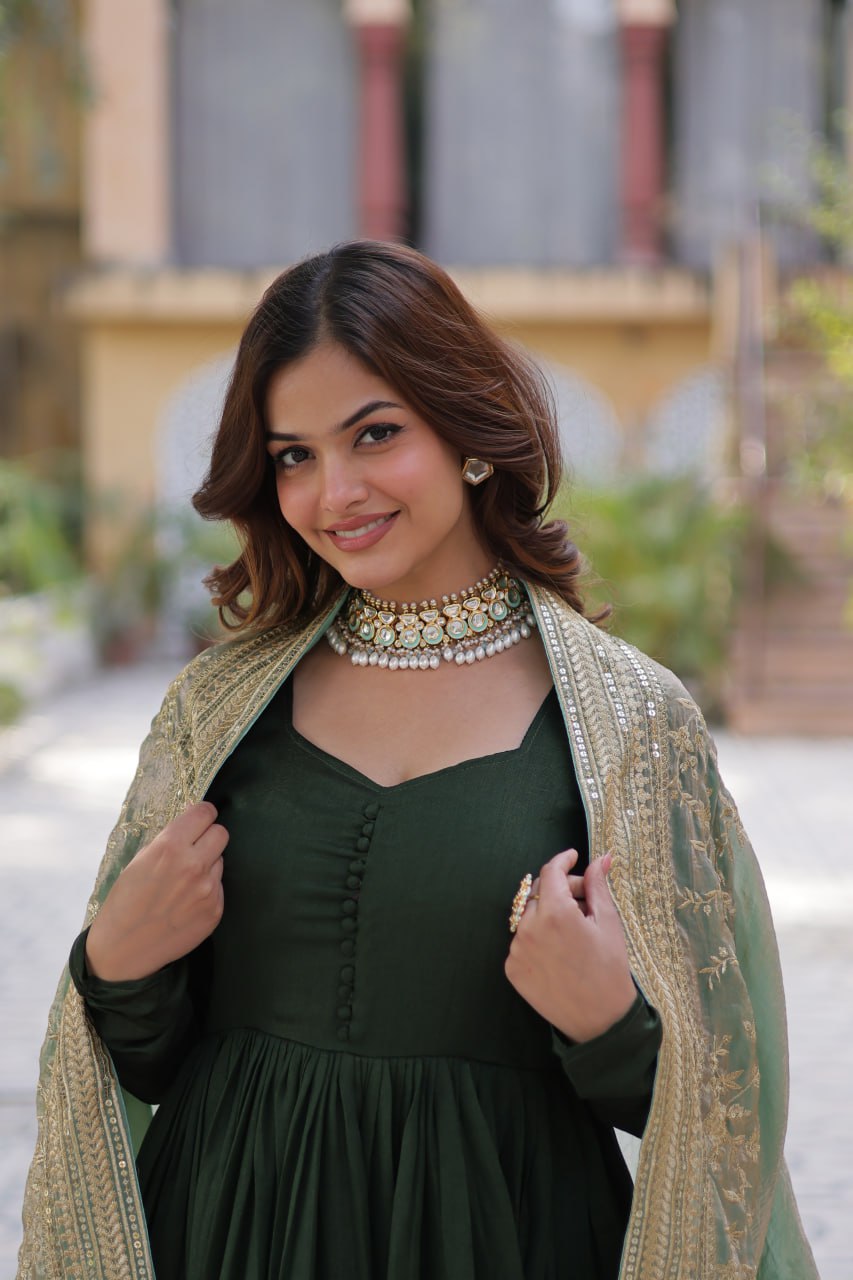 GOWN WITH DUPATTA COLLECTION 2025