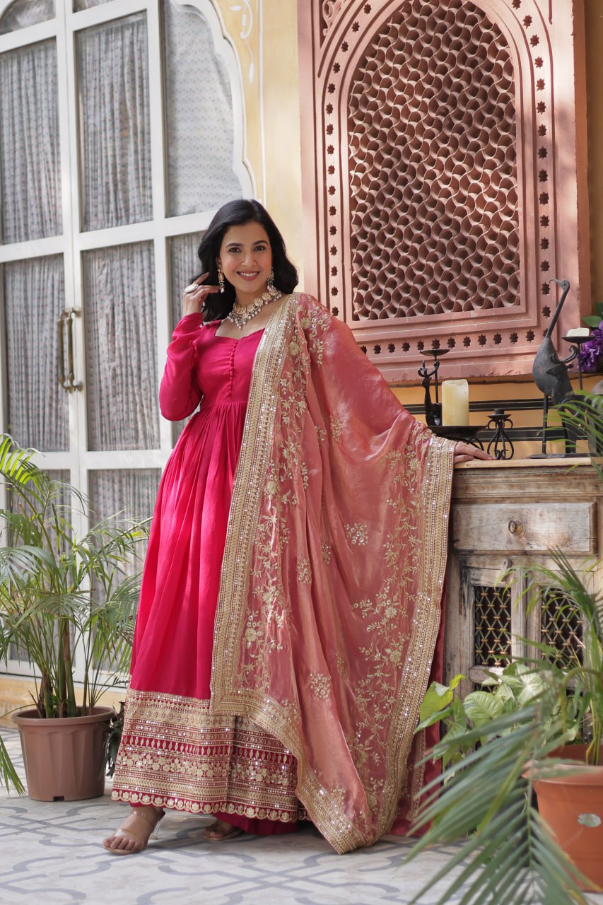 GOWN WITH DUPATTA COLLECTION 2025