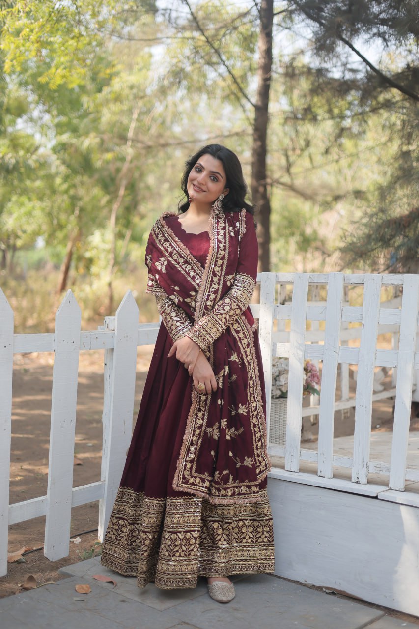 PREMIUM DESIGNER GOWN WITH DUPATTA COLLECTION