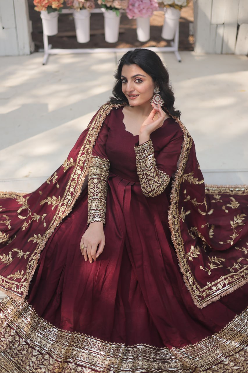 PREMIUM DESIGNER GOWN WITH DUPATTA COLLECTION