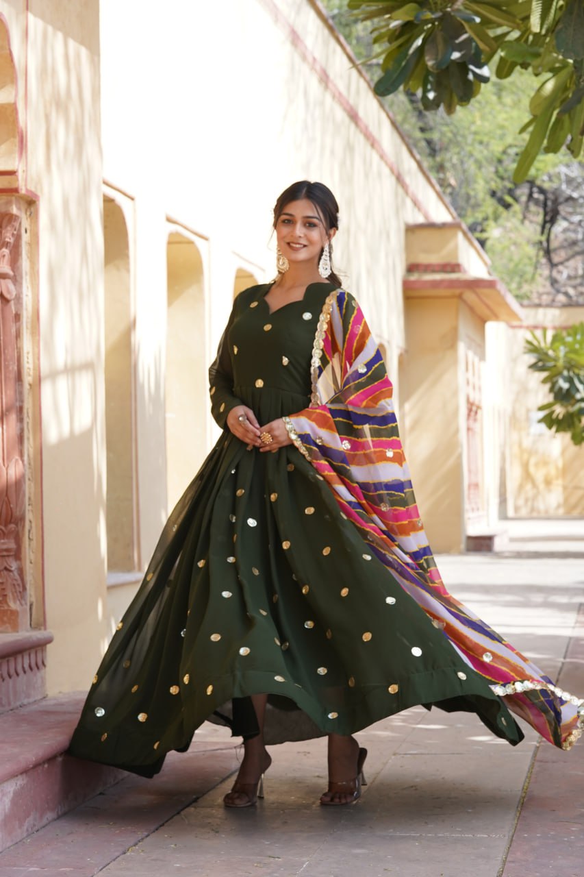 PREMIUM DESIGNER READYMADE GOWN COLLECTION WITH DUPATTA