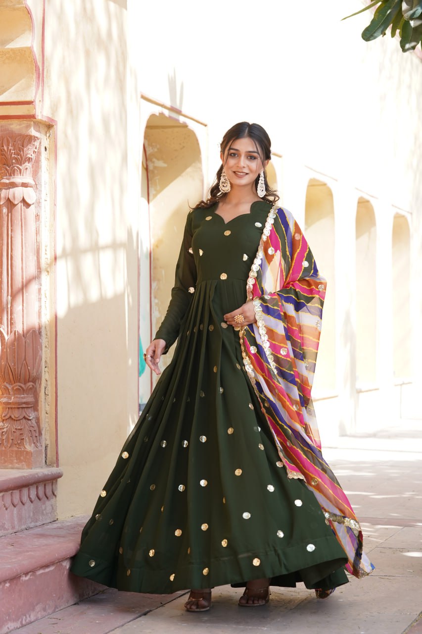 PREMIUM DESIGNER READYMADE GOWN COLLECTION WITH DUPATTA