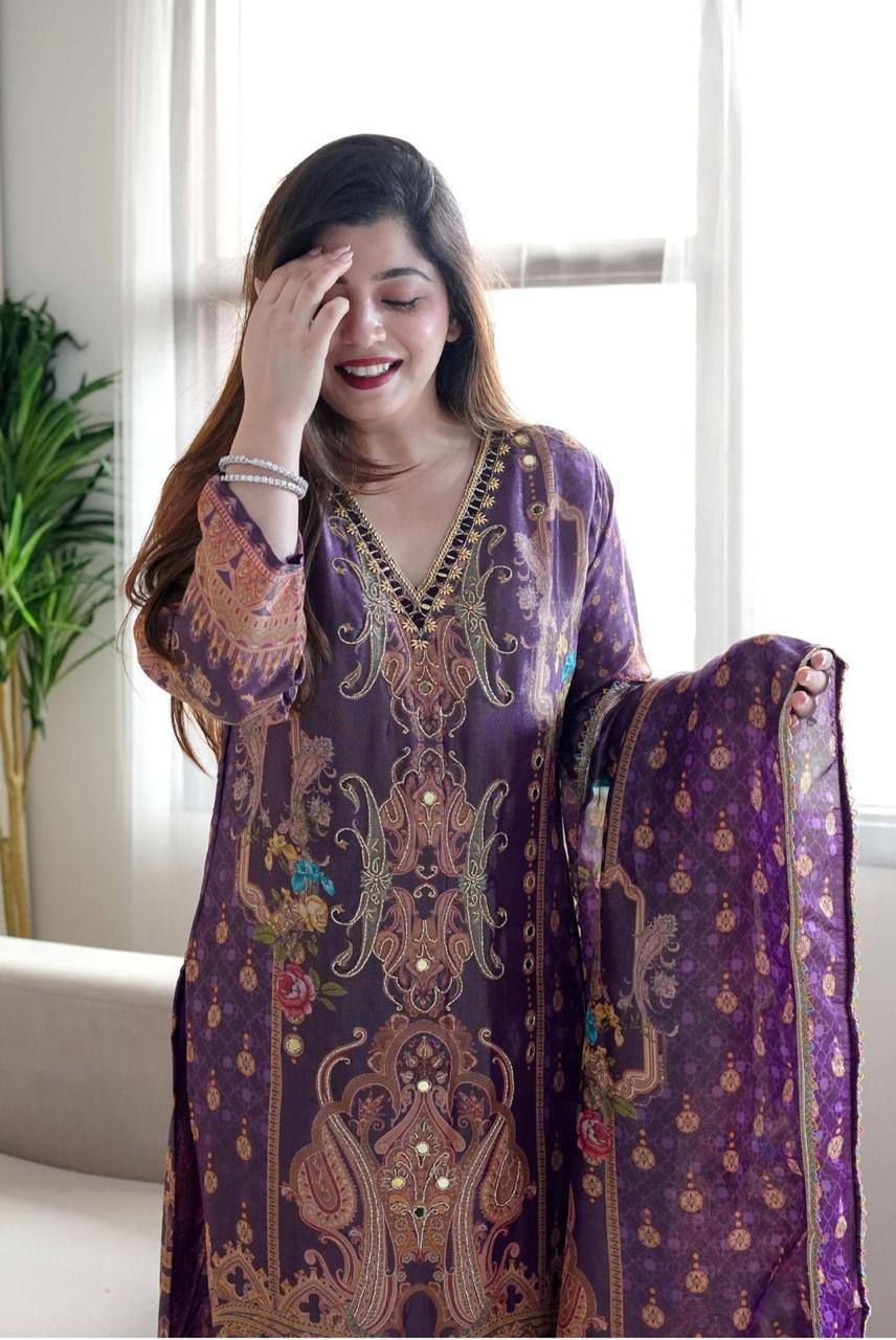 NEW ARRIVAL – 3-PIECE DESIGNER SUIT SET