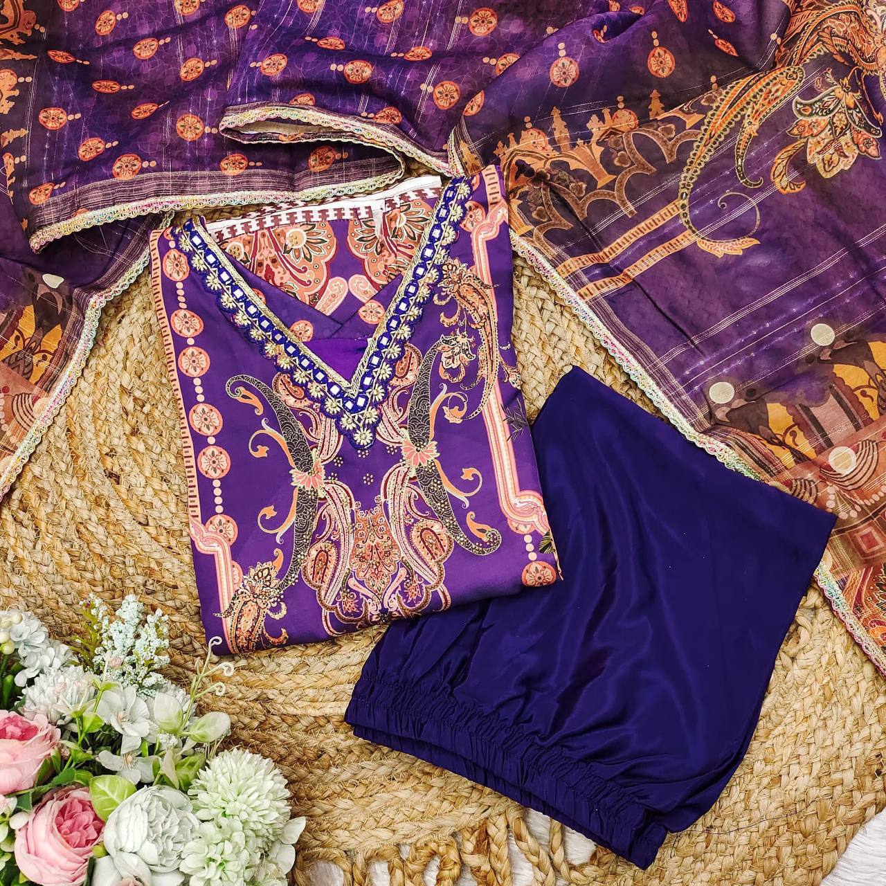 NEW ARRIVAL – 3-PIECE DESIGNER SUIT SET