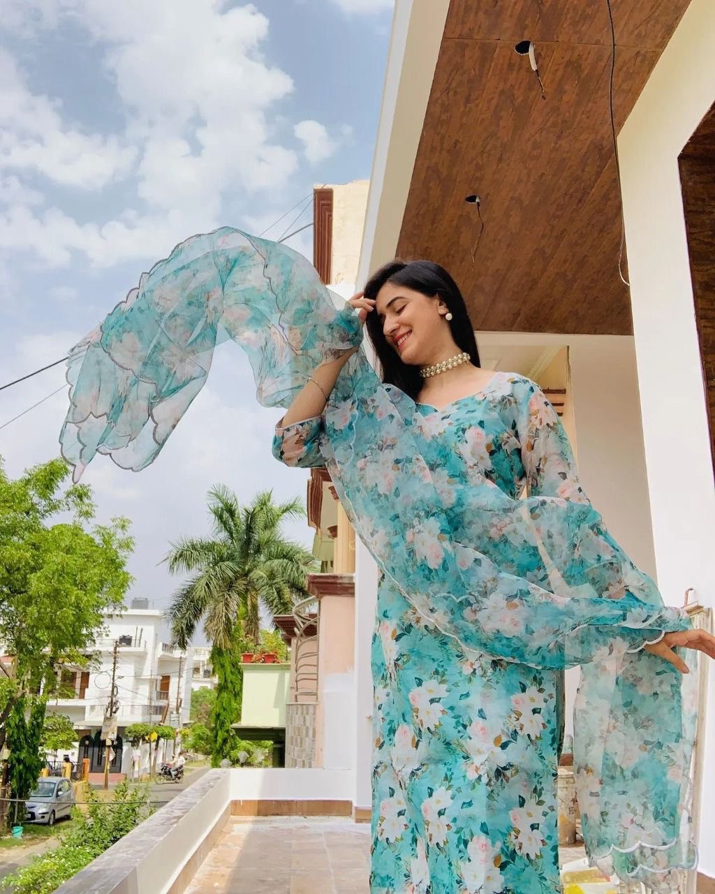 LUXURIOUS CHANDERI COTTON KURTA SUIT SET