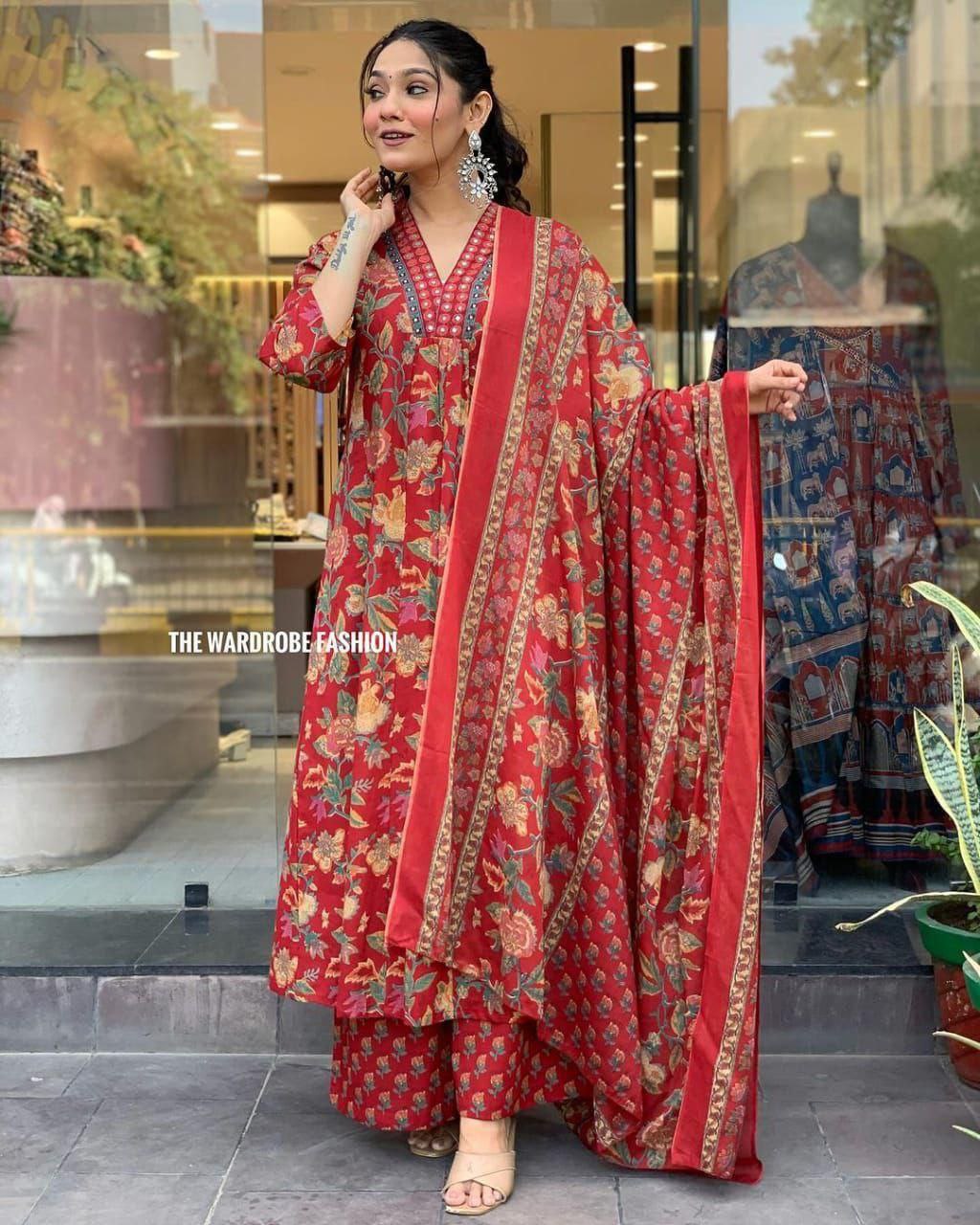 NEW LAUNCH – EXQUISITE 3-PIECE COTTON SUIT SET