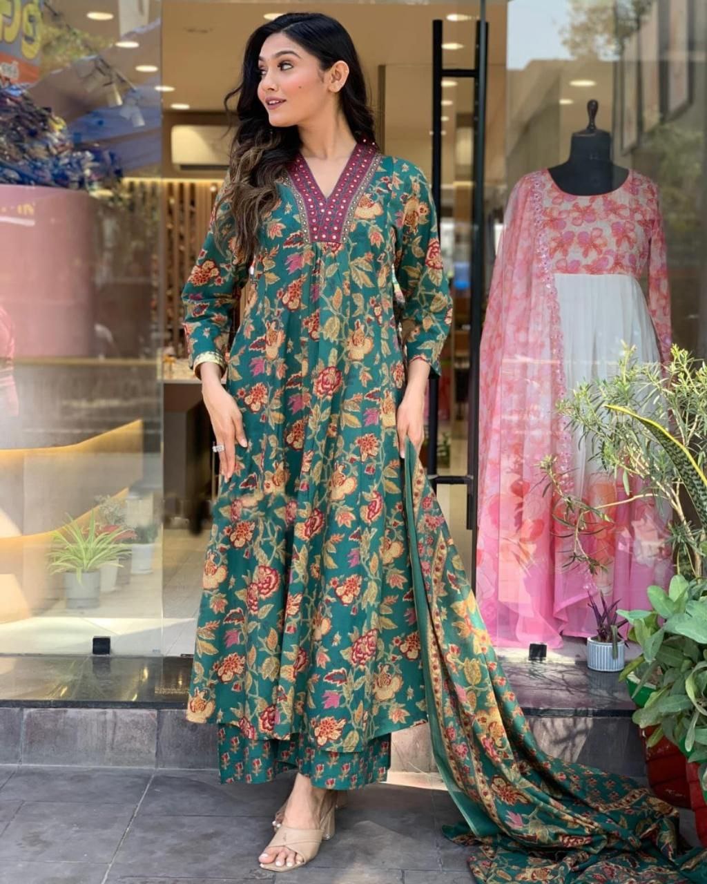 NEW LAUNCH – EXQUISITE 3-PIECE COTTON SUIT SET