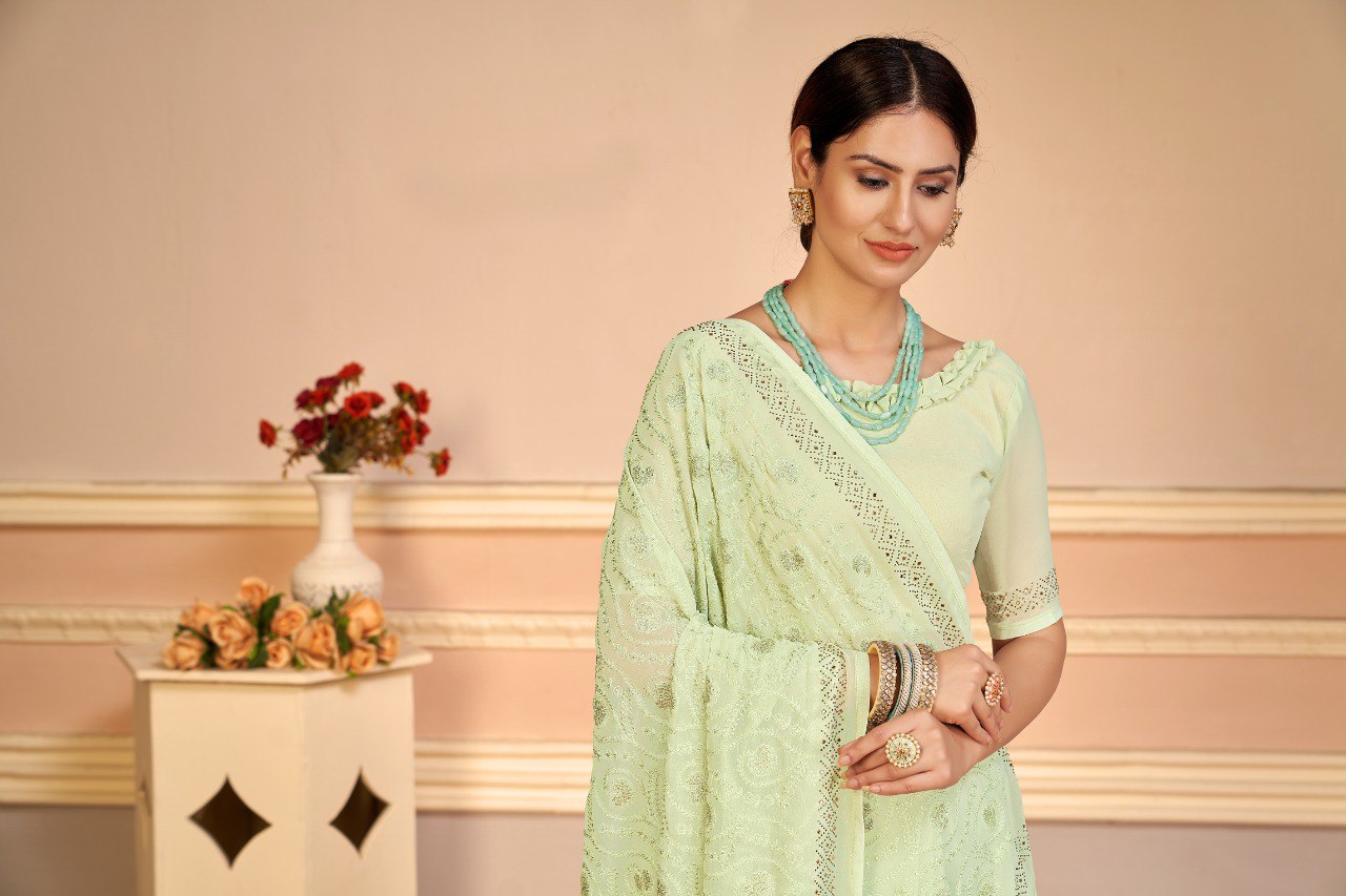 SUHANI DESIGNER SEQUENCE SAREE β ELEGANCE REDEFINED