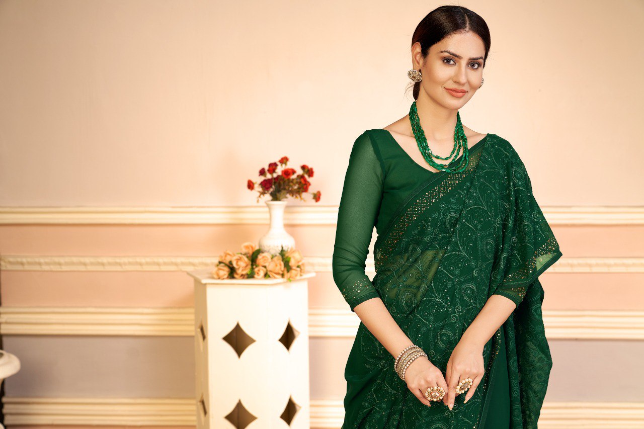 SUHANI DESIGNER SEQUENCE SAREE β ELEGANCE REDEFINED