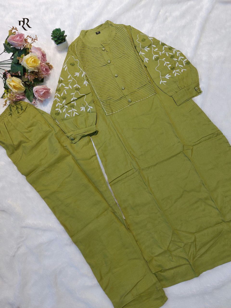 ELEGANCE - PREMIUM RAYON KURTA SET FOR WOMEN