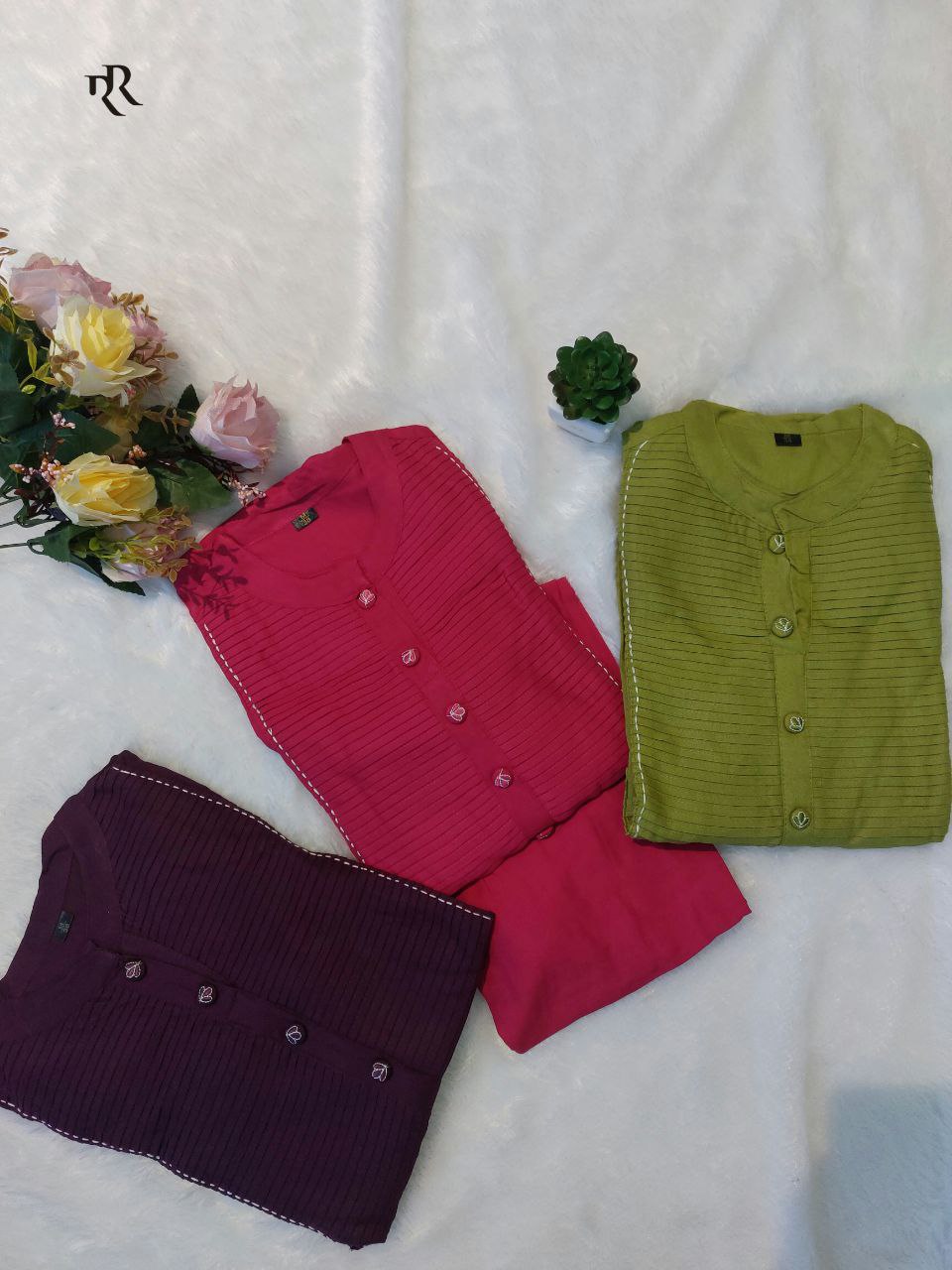 ELEGANCE - PREMIUM RAYON KURTA SET FOR WOMEN
