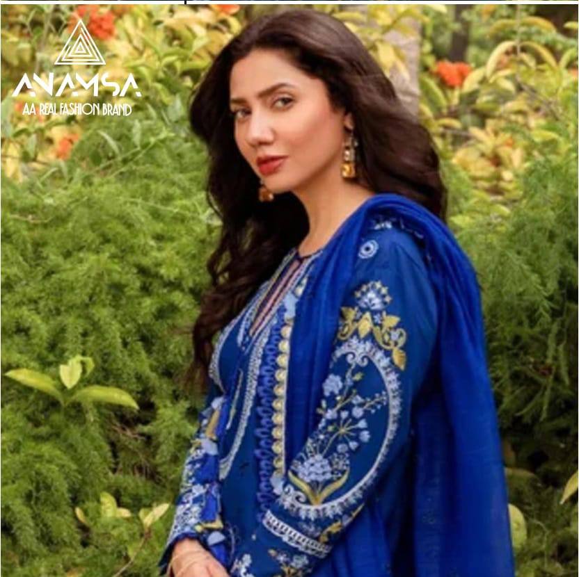 ELEGANT SEMI-STITCHED DESIGNER OUTFIT
