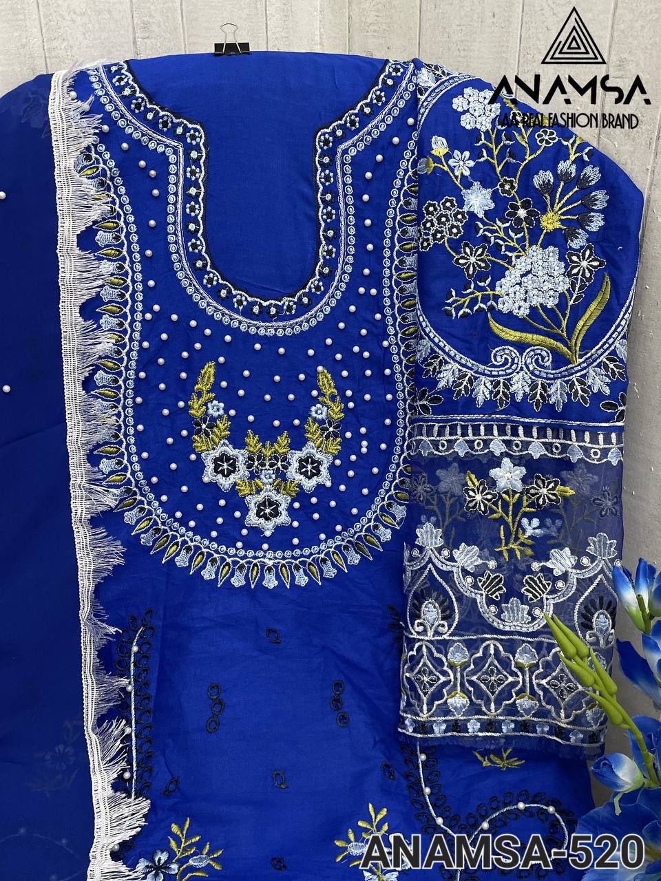 ELEGANT SEMI-STITCHED DESIGNER OUTFIT