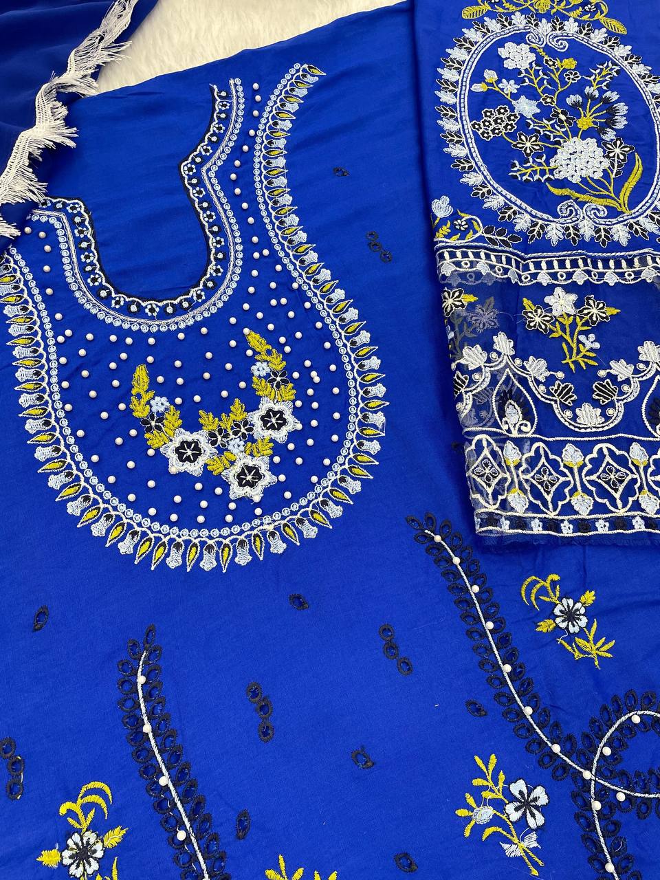 ELEGANT SEMI-STITCHED DESIGNER OUTFIT
