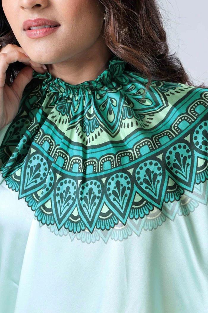 READY-TO-WEAR JAPAN SATIN PRINTED SAREE – MODERN, ELEGANT & AFFORDABLE
