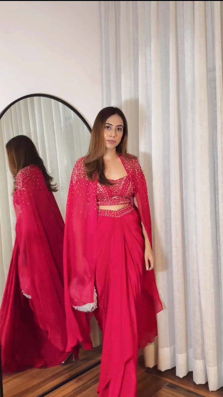 NEW THREE-PIECE DESIGNER WESTERN OUTFIT FOR A TRENDY WEDDING SEASON