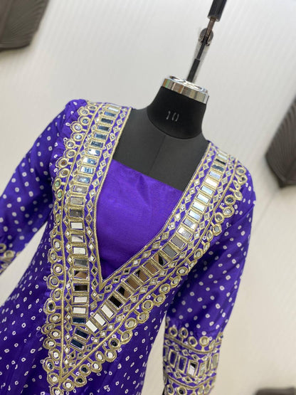 NEW TRENDY THREE-PIECE READY-TO-WEAR KURTA PANT SET WITH TUBE BLOUSE