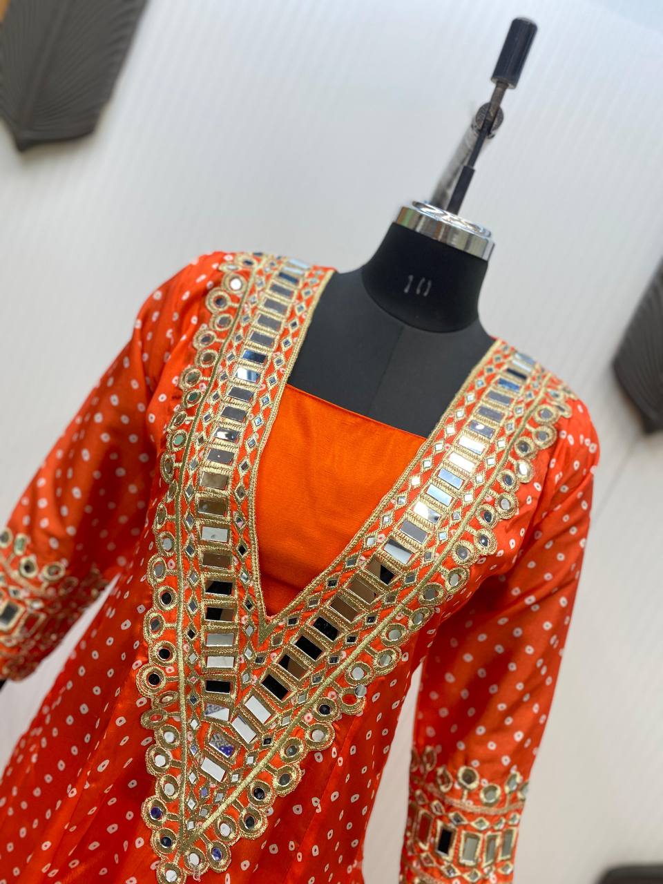 NEW TRENDY THREE-PIECE READY-TO-WEAR KURTA PANT SET WITH TUBE BLOUSE