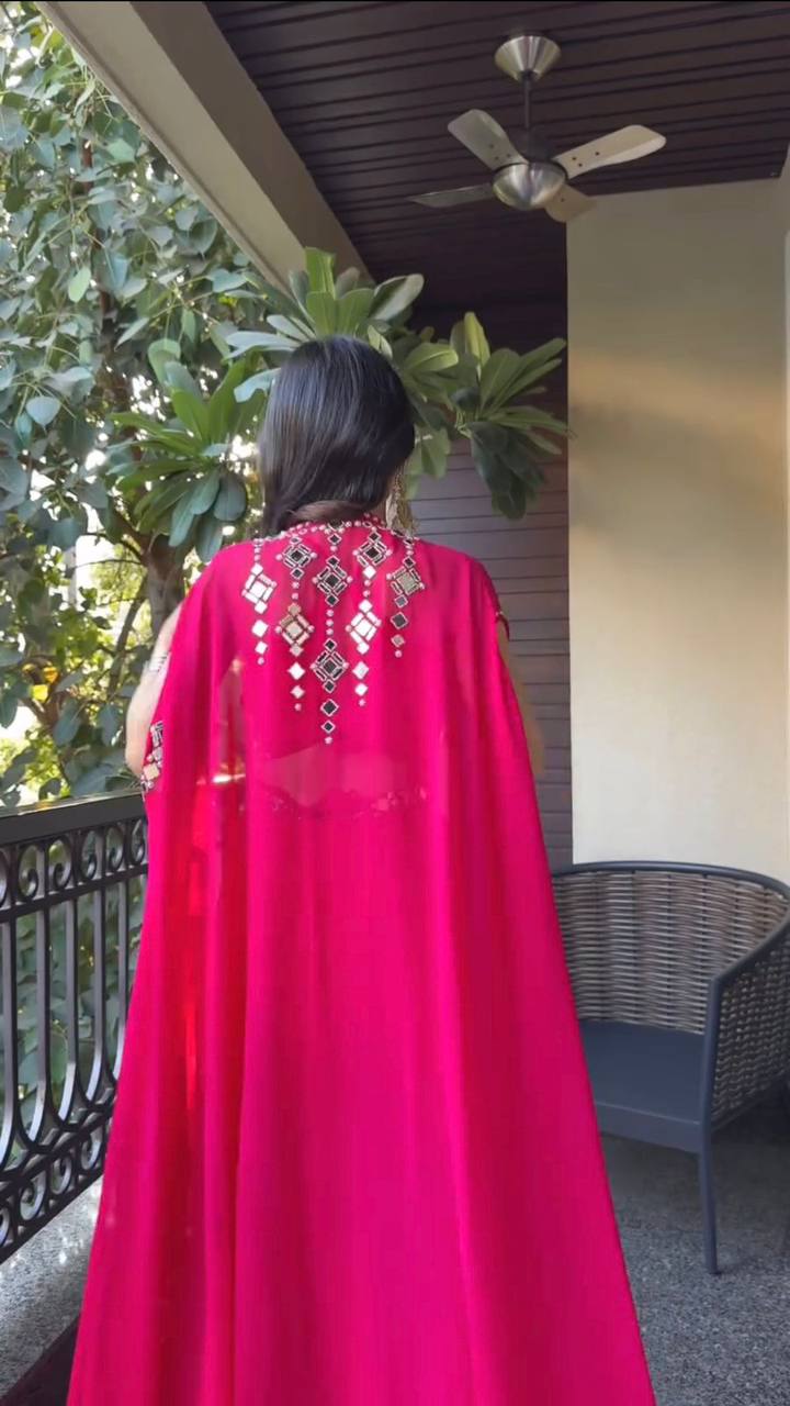 NEW THREE-PIECE WESTERN OUTFIT FOR TRENDY WEDDING SEASON