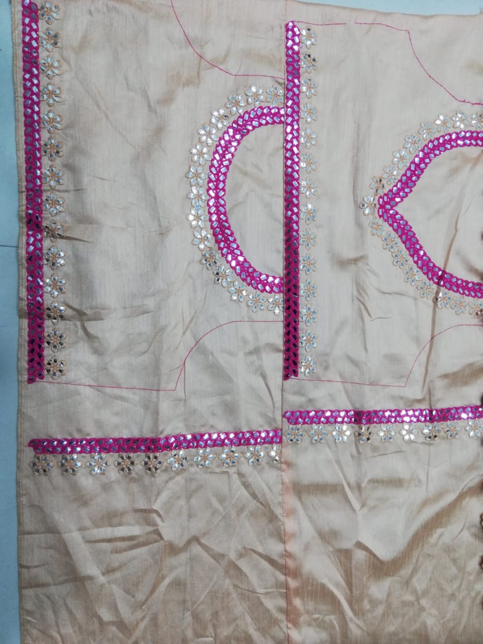 PREMIUM BUTTERFLY NET LEHENGA CHOLI WITH MULTI-THREAD & FOIL MIRROR EMBROIDERY