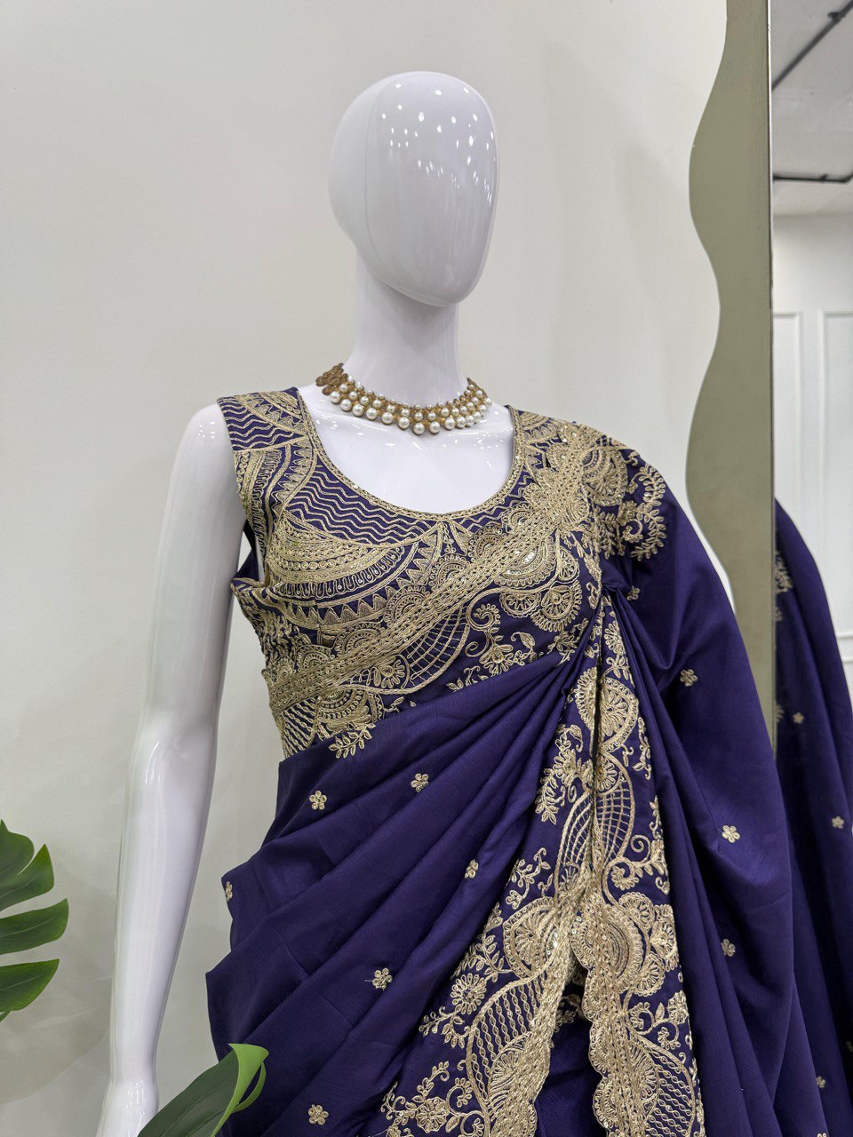 DESIGNER RANGOLI SILK SAREE WITH CODING & SEQUINS WORK