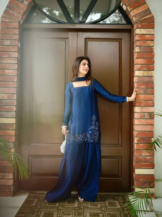 NEW DESIGNER FARSHI SUIT SET WITH DUPATTA