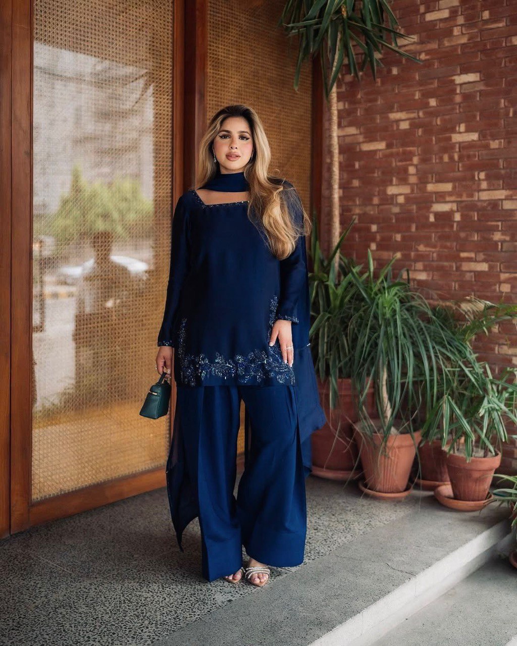 NEW DESIGNER FARSHI SUIT SET WITH DUPATTA