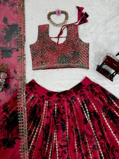 ELEGANT DESIGNER LEHENGA SET