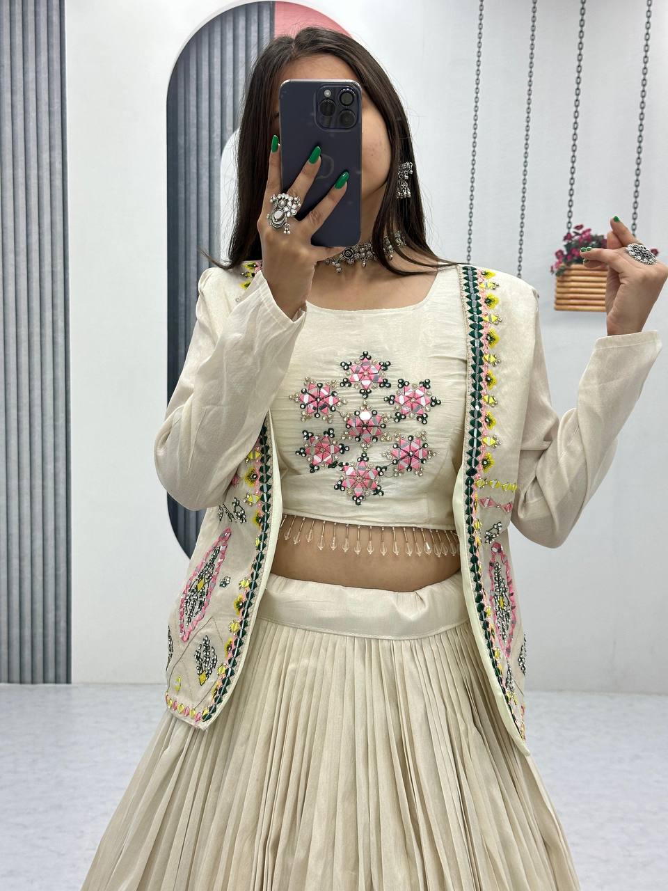 FESTIVAL SPECIAL CROP TOP LEHENGA SET
