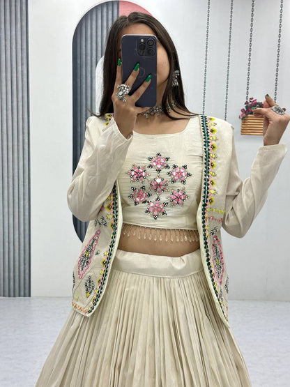 FESTIVAL SPECIAL CROP TOP LEHENGA SET