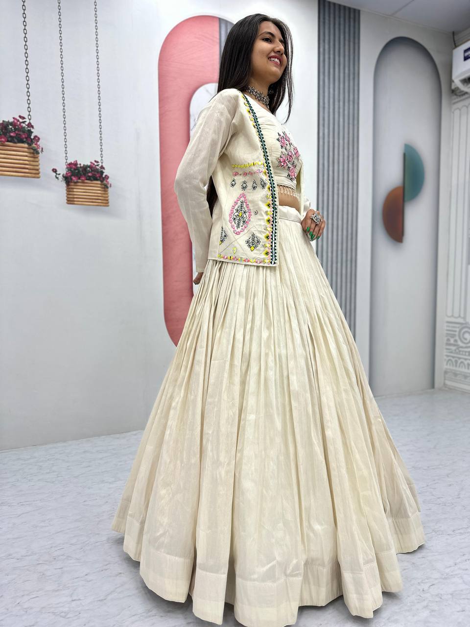 FESTIVAL SPECIAL CROP TOP LEHENGA SET