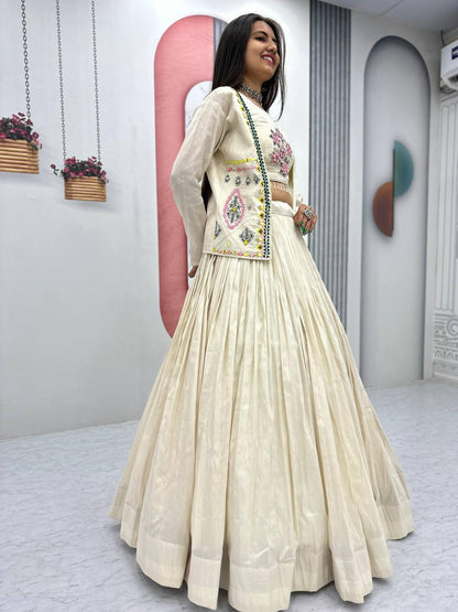 FESTIVAL SPECIAL CROP TOP LEHENGA SET