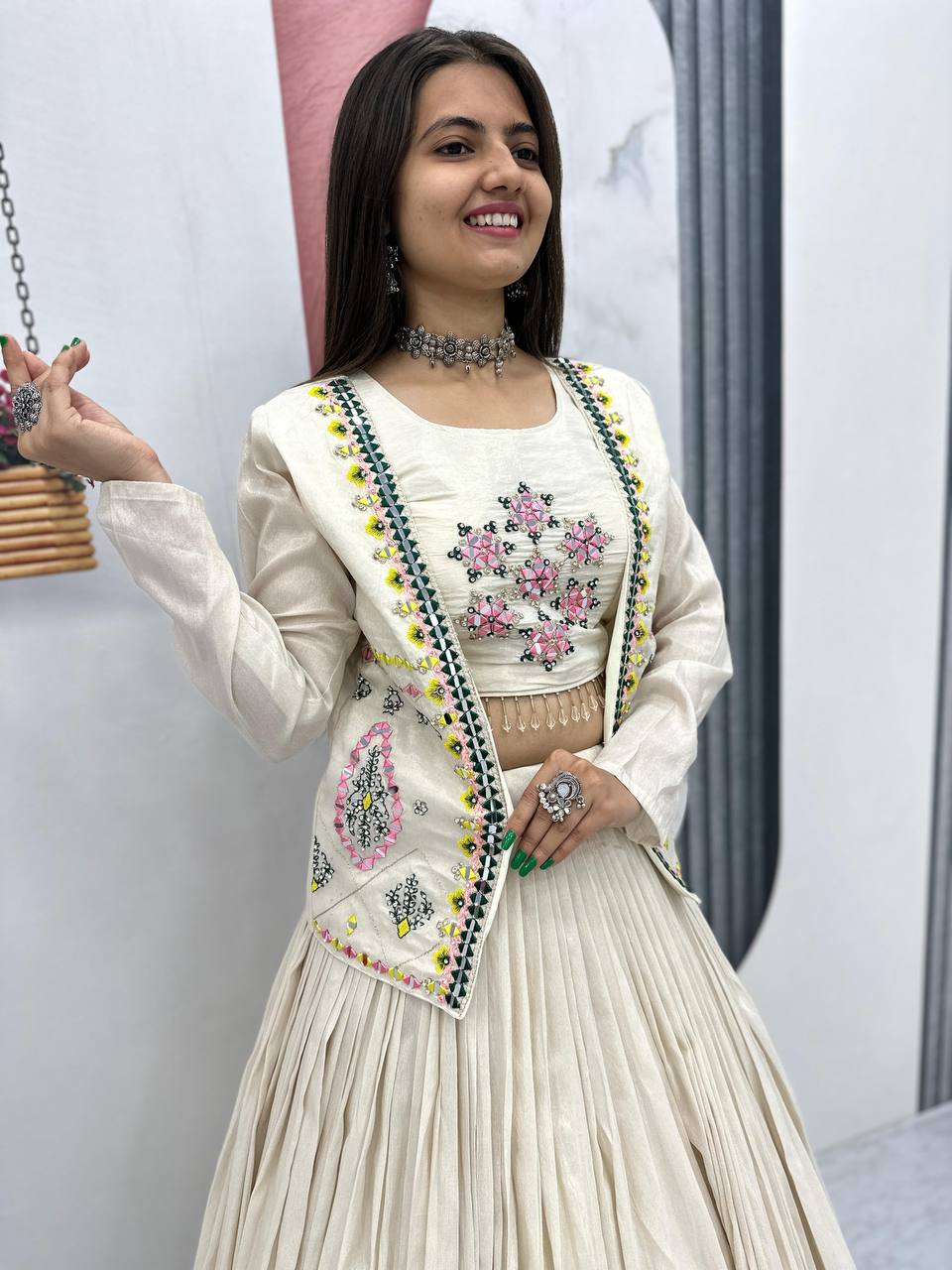 FESTIVAL SPECIAL CROP TOP LEHENGA SET