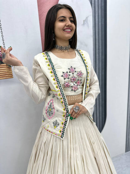 FESTIVAL SPECIAL CROP TOP LEHENGA SET