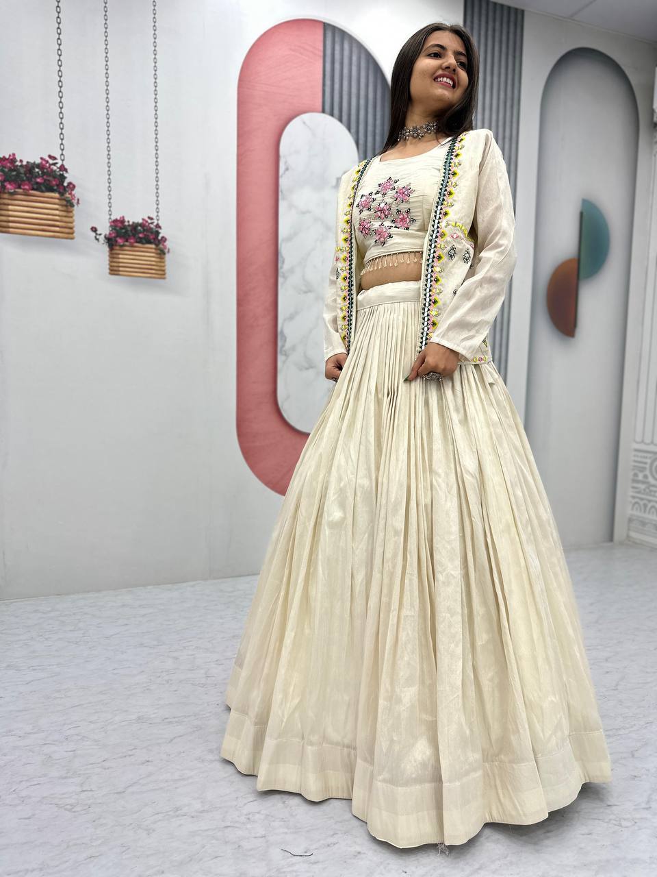 FESTIVAL SPECIAL CROP TOP LEHENGA SET