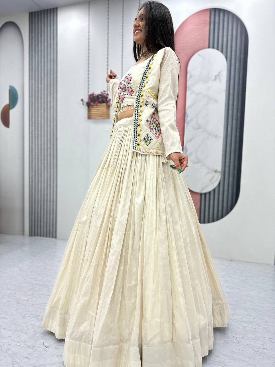FESTIVAL SPECIAL CROP TOP LEHENGA SET