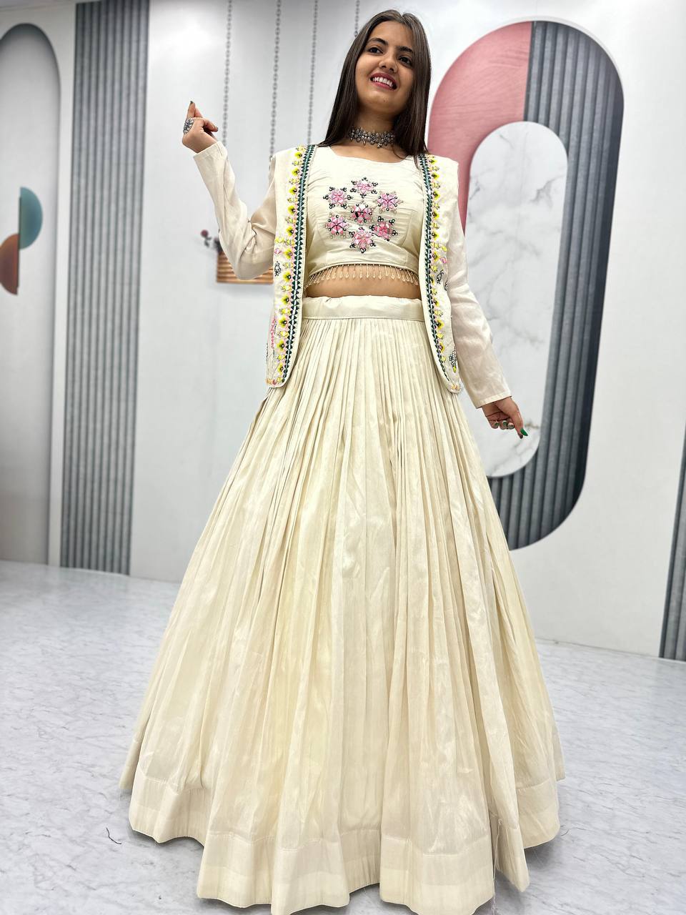 FESTIVAL SPECIAL CROP TOP LEHENGA SET