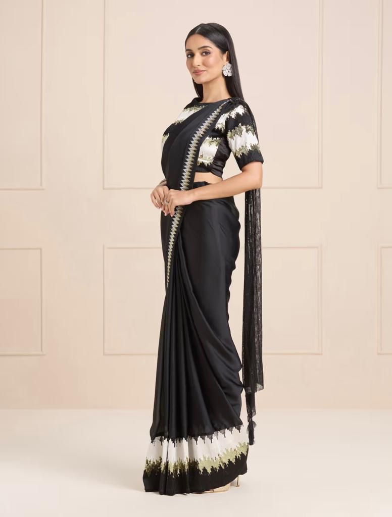 EXCLUSIVE DESIGNER SOFT GEORGETTE PARTY WEAR SAREE