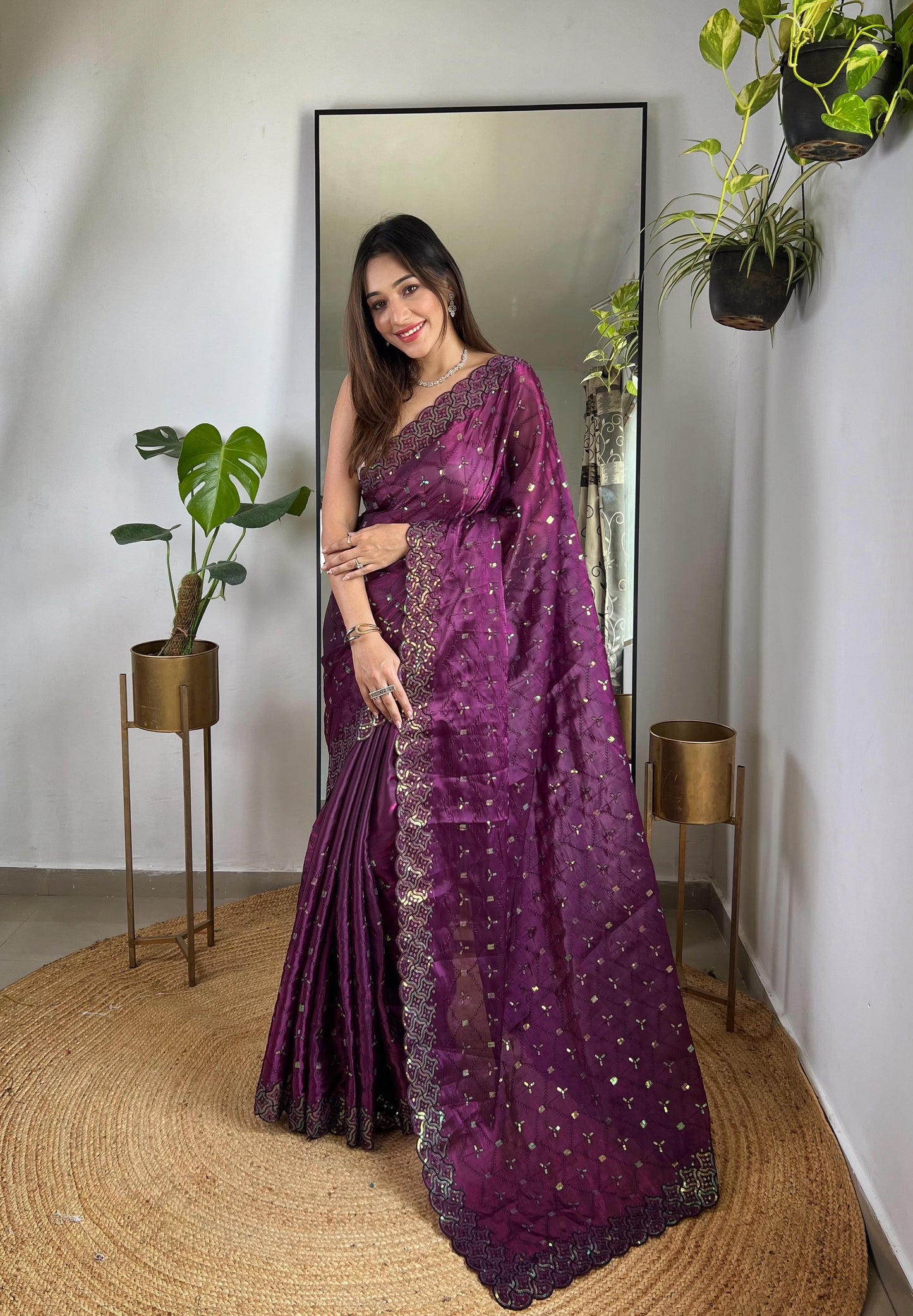 EXCLUSIVE DESIGNER SOFT GEEMICHU SILK SAREE COLLECTION