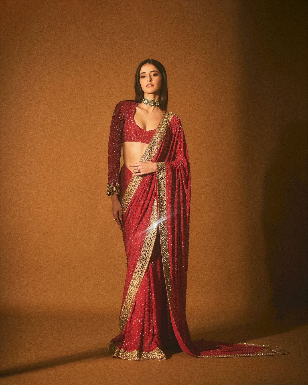 ELEGANT PARTY WEAR GEORGETTE SAREE